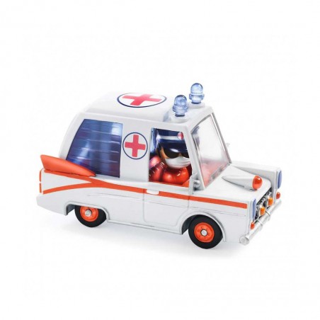 Djeco - Crazy Motors, Hurry ambulance Djeco - Crazy Motors, Hurry ambulance