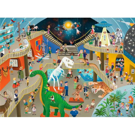 Ravensburger 200stukjes Museum of Natural Science puzzel