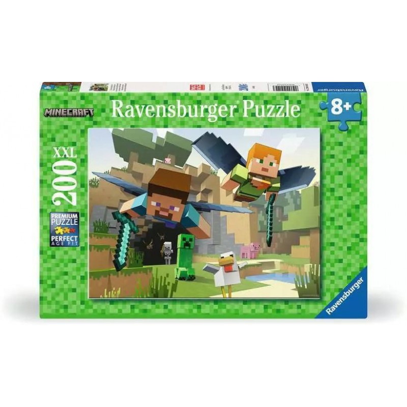 Minecraft Adventures, 200 stukjes Ravensburger