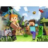 Minecraft 100 extra grote stukjes puzzel Ravensburger Minecraft 100 extra grote stukjes puzzel Ravensburger