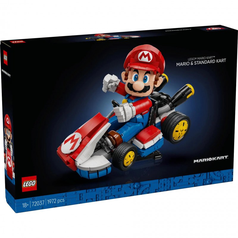 LEGO SUPER MARIO - 72037 Mariokart: Mario en standaardkart