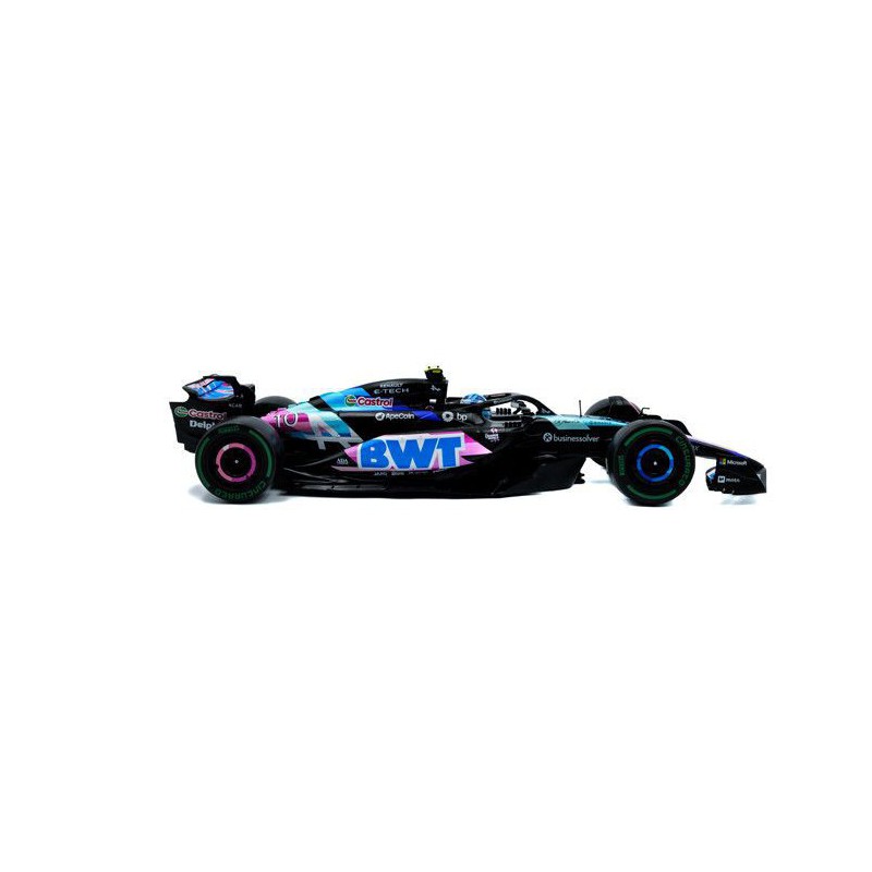 Alpine A524 F1 Nr10 Pierre Gasly Brazillian GP '24 - 1:18 - Solido - 1:18 - Solido