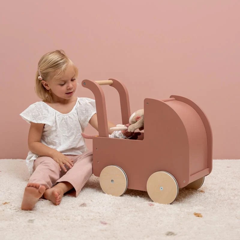 Poppenwagen Hout, Little Dutch