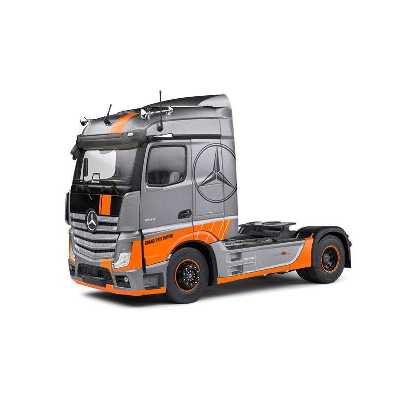 Mercedes Benz Actros B. Grand Prix Edition '19, (Zilver) - 1:24 - Solido