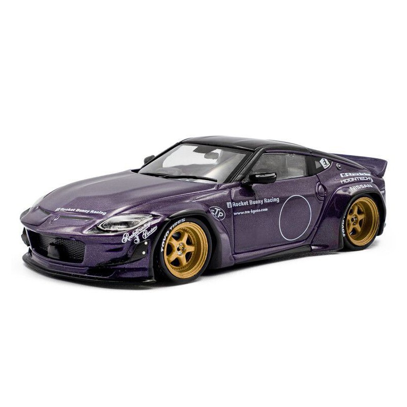 Nissan 400Z Rocket Bunny '22, (Paars) - 1:43 - Solido