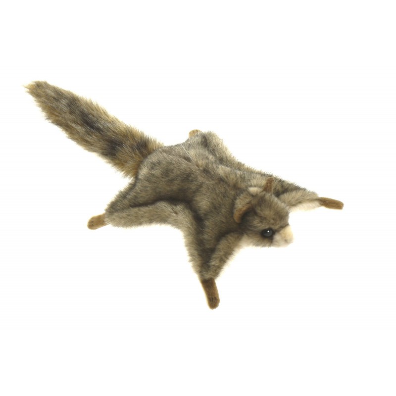 Bruingrijze vliegende eekhoorn, 21cm - Hansa Creation