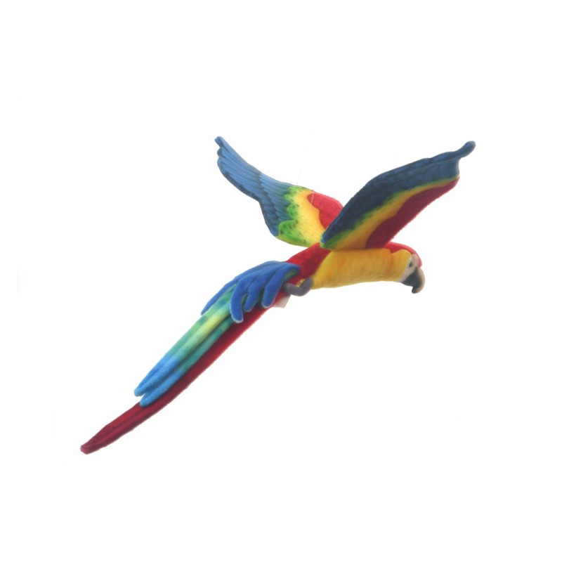 Geelvleugelara papegaai, 58cm - Hansa Creation