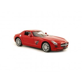 Mercedes-Benz SLS AMG (Rood), 1:24, Welly