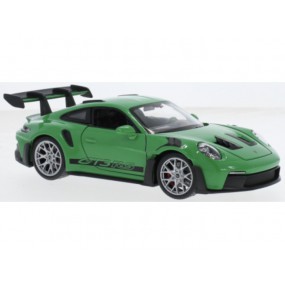 BMW 2002ti (Oranje), 1:24, WellyPorsche 911 GT3 (992) 2023 (Groen), 1:24, Welly