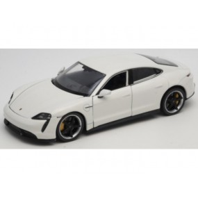Porsche Taycan Turbo S (Wit), 1:24, Welly