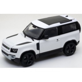Land Rover Defender 2020 (Wit), 1:24, Welly