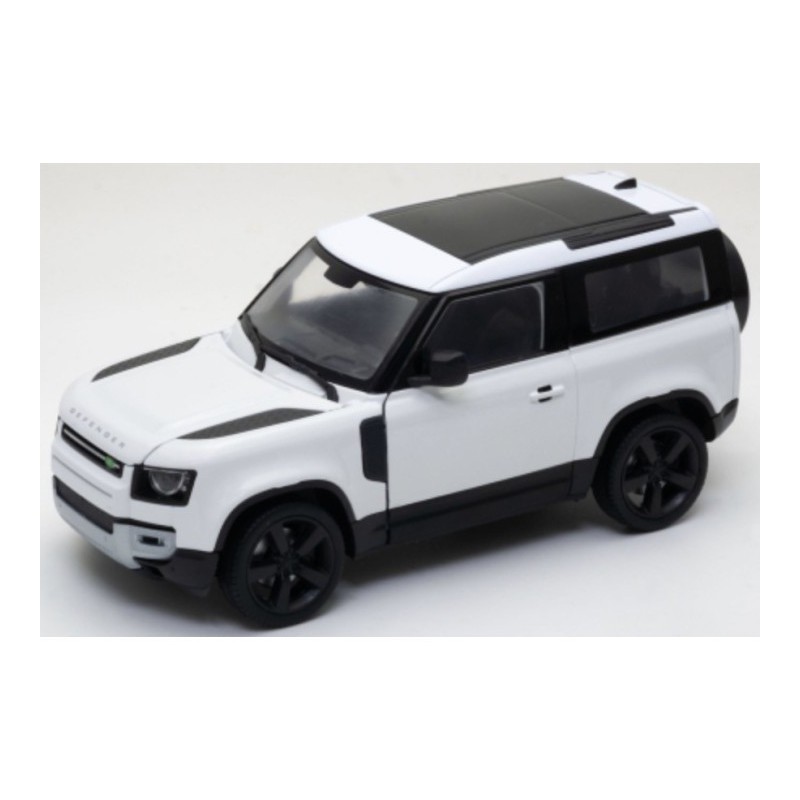 Land Rover Defender 2020 (Wit), 1:24, Welly