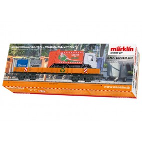 Märklin-H0, Lage bakwagen Gemeente Dienst, 00740-03