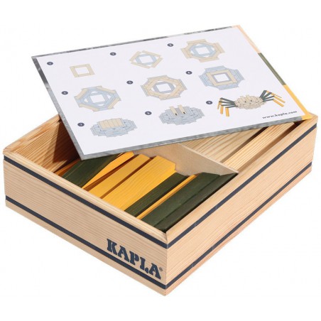 Kapla - Spin box, 75 stuks Kapla - Spin box, 75 stuks