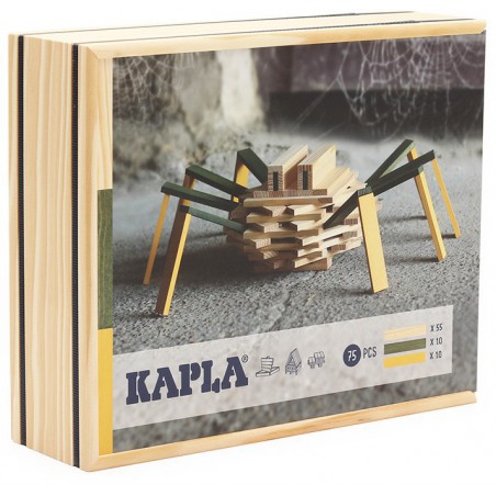 Kapla - Spin box, 75 stuks Kapla - Spin box, 75 stuks