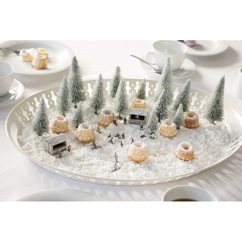 Besneeuwde Dennen 25 stuks 3.5-9 cm, Noch, 32828