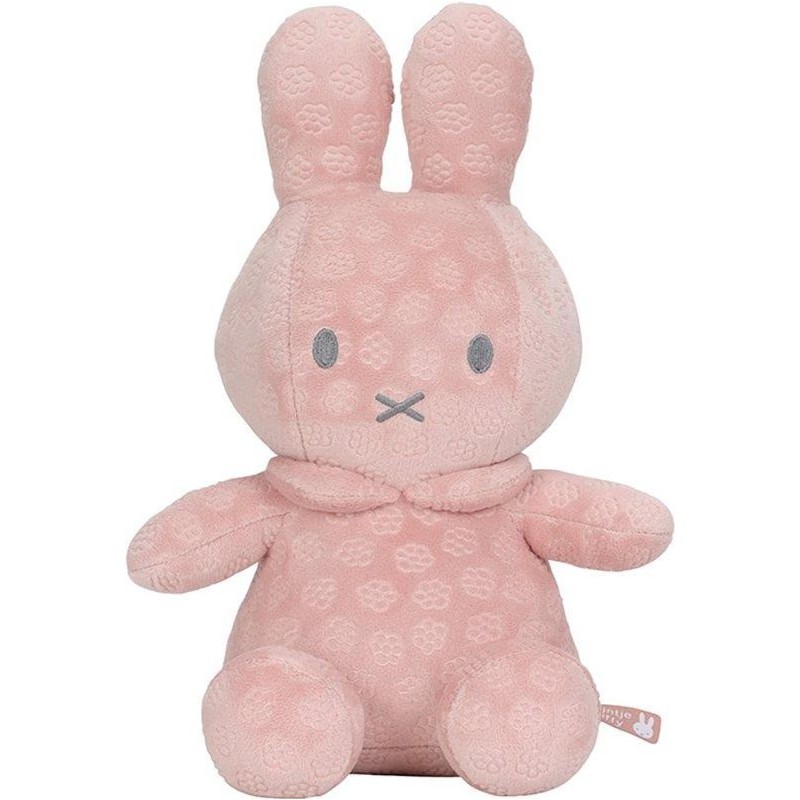 Nijntje knuffel 30cm Pink Flower, Nijntje - Little Dutch