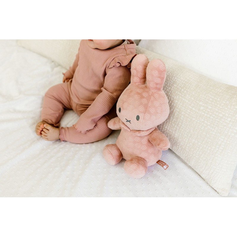 Nijntje knuffel 30cm Pink Flower, Nijntje - Little Dutch