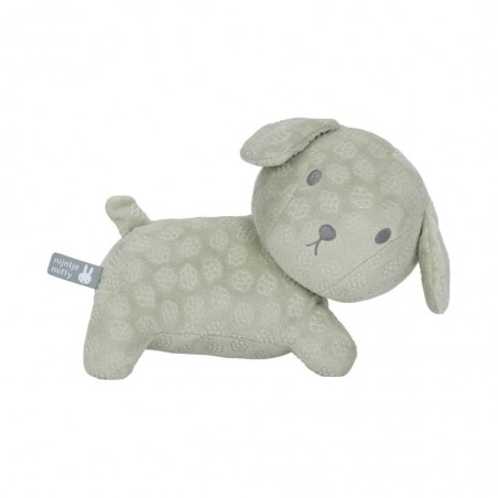 Snuffie knuffel 25cm Green Flower, Nijntje - Little Dutch