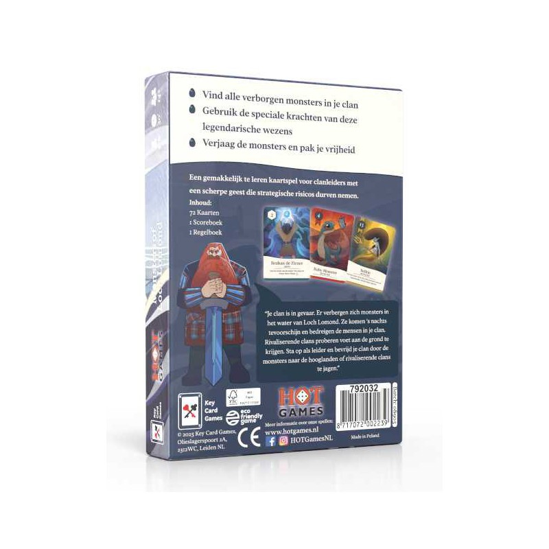 Monsters of loch Lomond, kaartspel