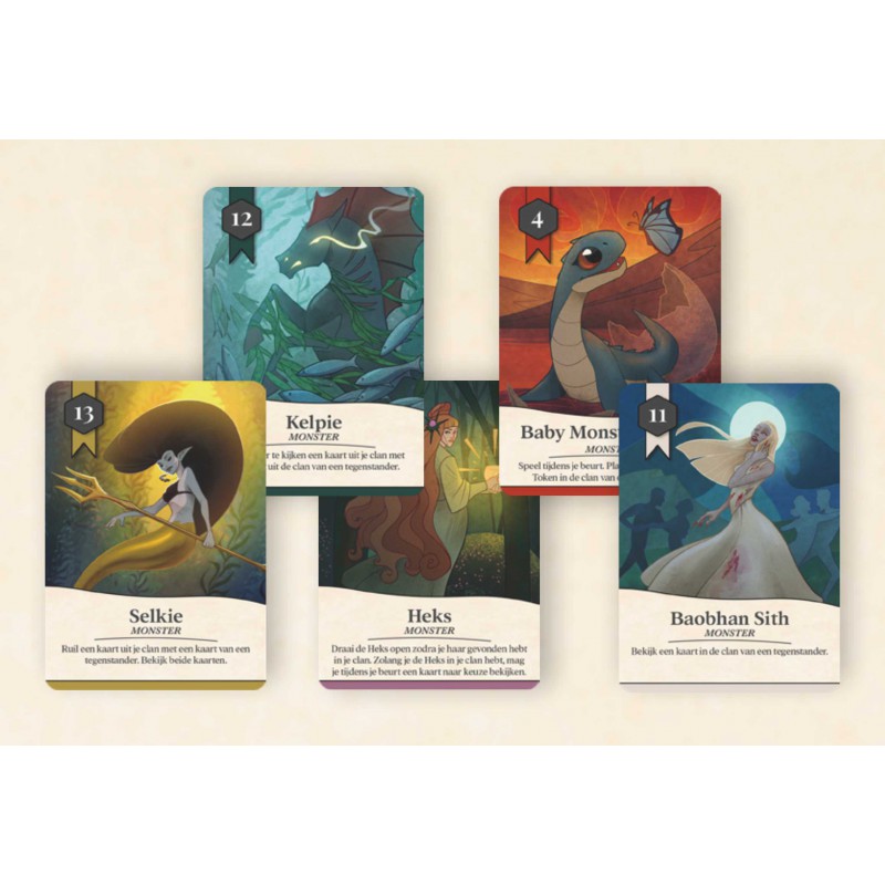 Monsters of loch Lomond, kaartspel