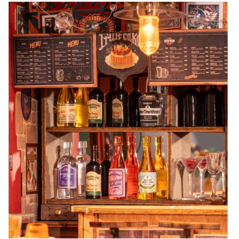 Cheers Bar & Dining Diy Miniature House rolife