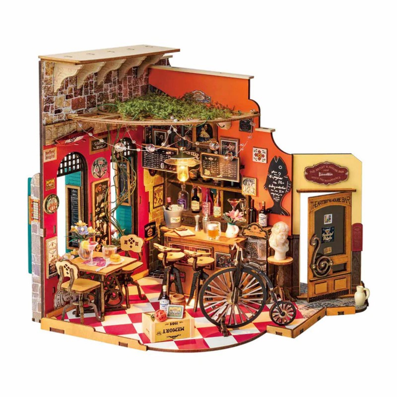 Cheers Bar & Dining, Diy Miniature House, Rolife