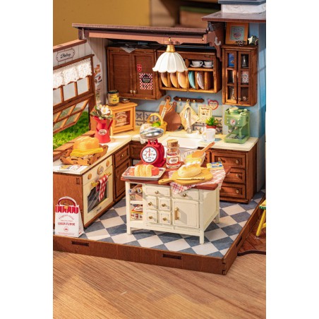 Baking Kitchen Diy Miniature House rolife