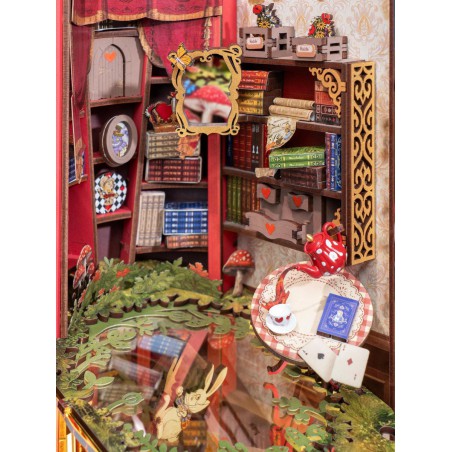 Book Nook, Alice adventure, Fall into wonderland, Rolife