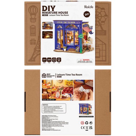 Leisure Time Tea Room Diy Miniature House rolife