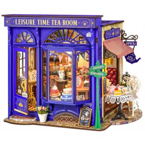 Leisure Time Tea Room, Diy Miniature House, Rolife