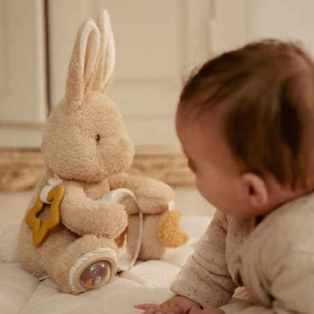 Activiteitenknuffel, Baby Bunny - Little Dutch