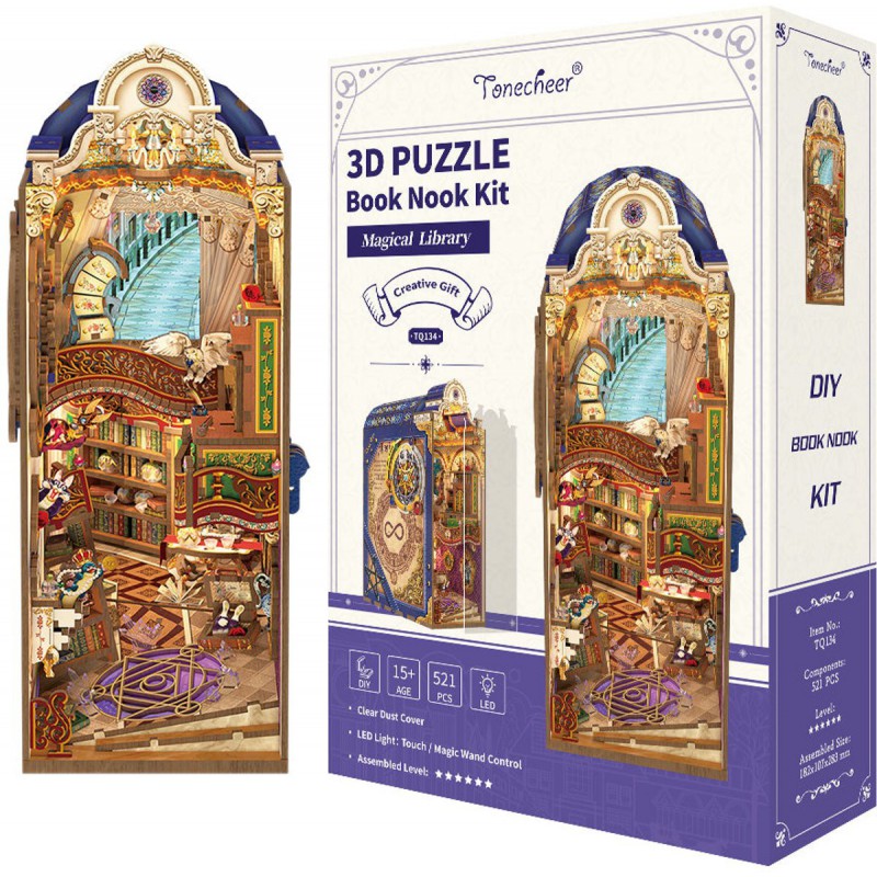 Book Nook, Magical Library, Tonecheer