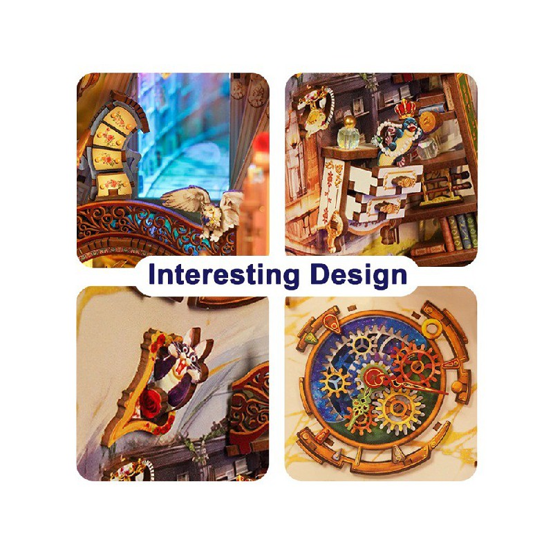 Book Nook, Magical Library, Tonecheer