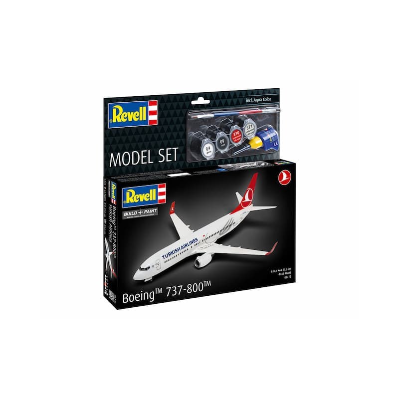 Modelset, Boeing 737-800 Turkisch Airlines 1:144, Revell