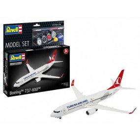 Modelset, Boeing 737-800 Turkisch Airlines 1:144, Revell