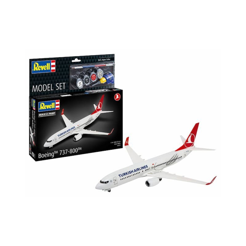 Modelset, Boeing 737-800 Turkisch Airlines 1:144, Revell