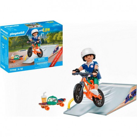 Playmobil My Life - 71798 Skateboard met helling