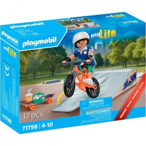 Playmobil My Life - 71798 Skateboard met helling