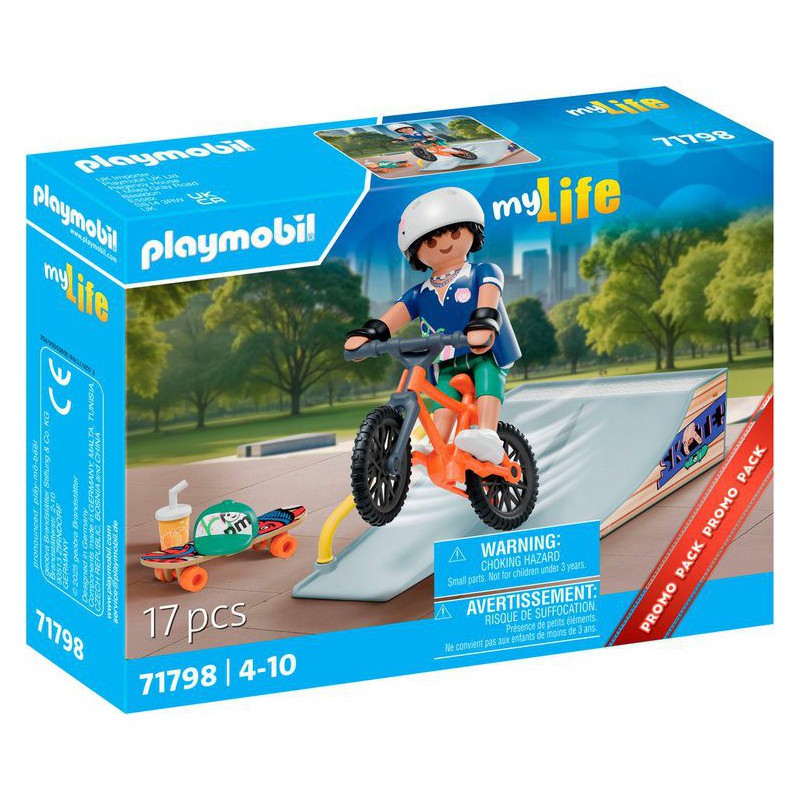 Playmobil My Life - 71798 Skateboard met helling