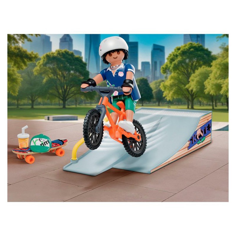 Playmobil My Life - 71798 Skateboard met helling