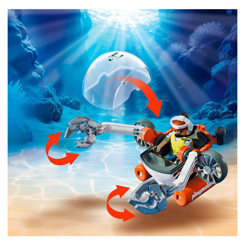 Playmobil Action Heroes - 71860 Schattenjacht met onderzeeër