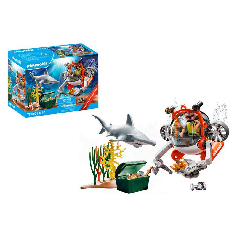 Playmobil Action Heroes - 71860 Schattenjacht met onderzeeër
