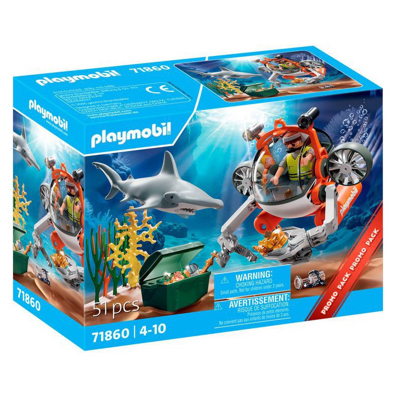 Playmobil Action Heroes - 71860 Schattenjacht met onderzeeër