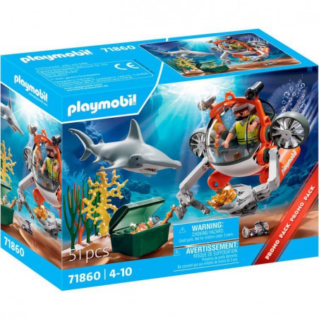 Playmobil Action Heroes - 71860 Schattenjacht met onderzeeër