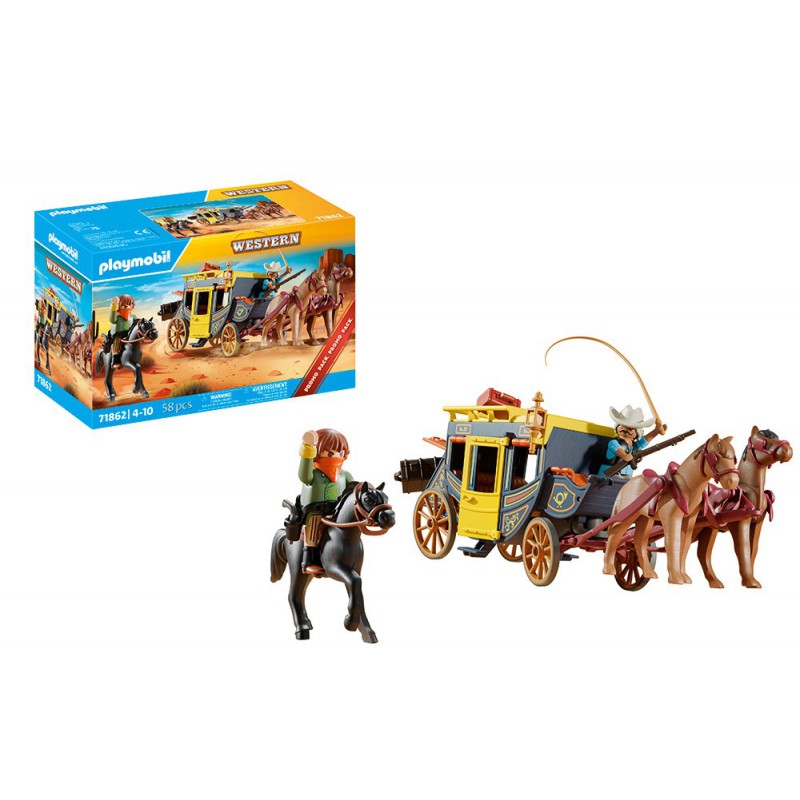 Playmobil History - 71862 Wilde westen postkoets