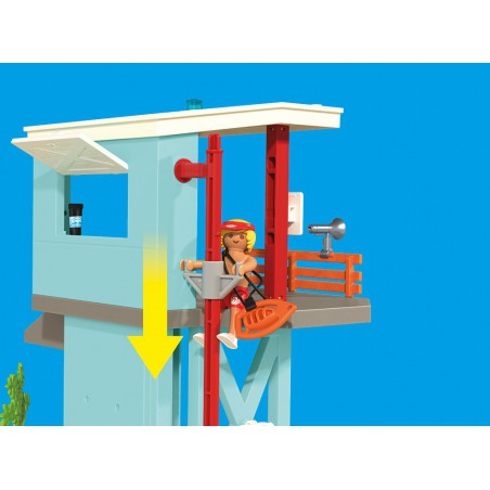 Playmobil My Life - 71903 Reddingstoren met strandbuggy Playmobil My Life - 71903 Reddingstoren met strandbuggy