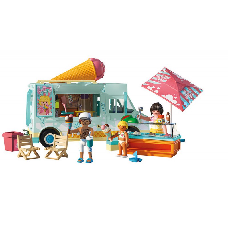 Playmobil My Life - 71904 IJscowagen met surfshop