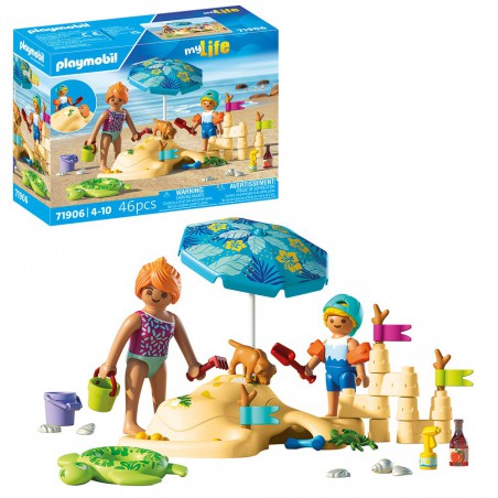 Playmobil My Life - 71906 Familieplezier op het strand Playmobil My Life - 71906 Familieplezier op het strand