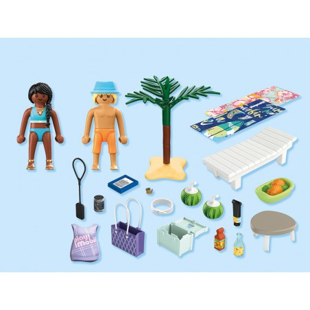 Playmobil My Life - 71908 Stranduitje met koppel Playmobil My Life - 71908 Stranduitje met koppel